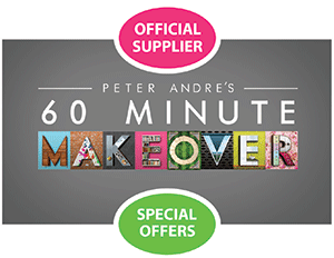 Peter Andres 60 Minute Makeover on ITV - before & after shots