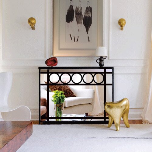 Brand new art deco mirrored radiator covers